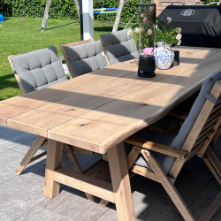 Kundenprojekt: Gartentisch für Terrasse!
